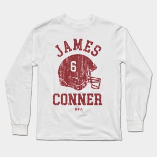 James Conner Arizona Helmet Font Long Sleeve T-Shirt